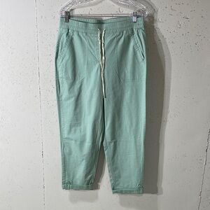 Talbots Light Green women’s cropped pants
